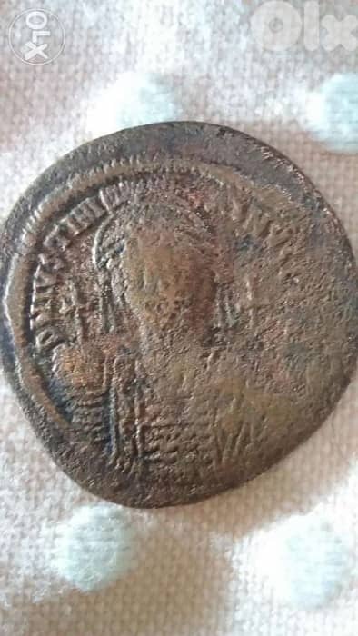 Large Anastasia Byzantine Ancient Bronze Coin year 578 0