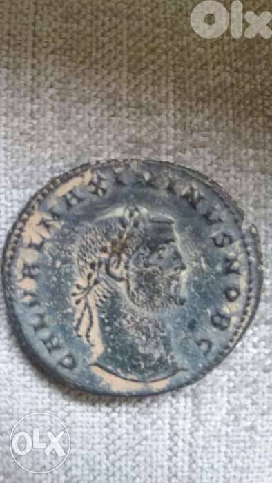 Roman Ancient Coin for Emperor Diocletian year 284 0