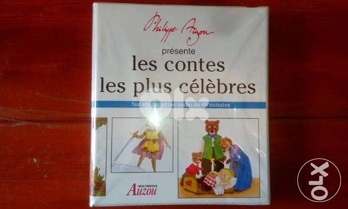 Coffret 6 cassettes histoires et recits pour enfants 0