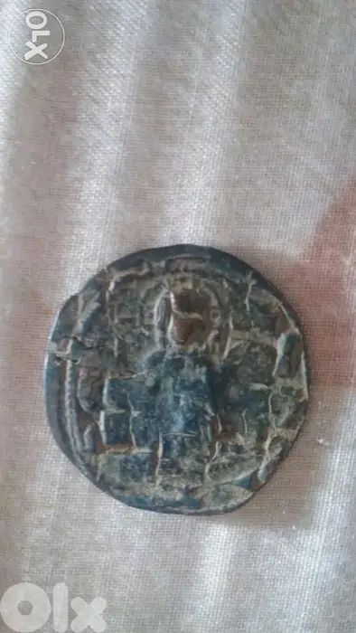 Jesus Christ Bronze Coin Byzantine fom year 969 AD