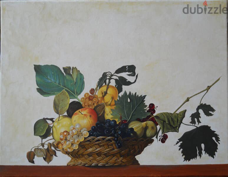 Caravaggio’s fruit basket 0