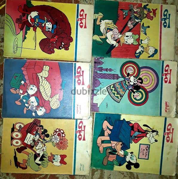 ميكي ماوس الطبعة القديمة سعر الواحد 30$ 6