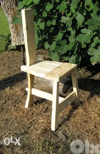 Wooden chair vikings modern style كرسي خشب ستايل فايكينغ Wooden chair vikings modern style كرسي خشب ستايل فايكينغ