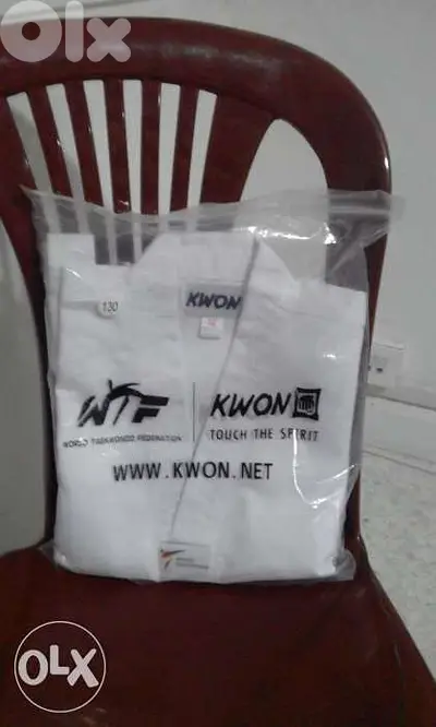 Taekwondo uniform (kwon brand) approved