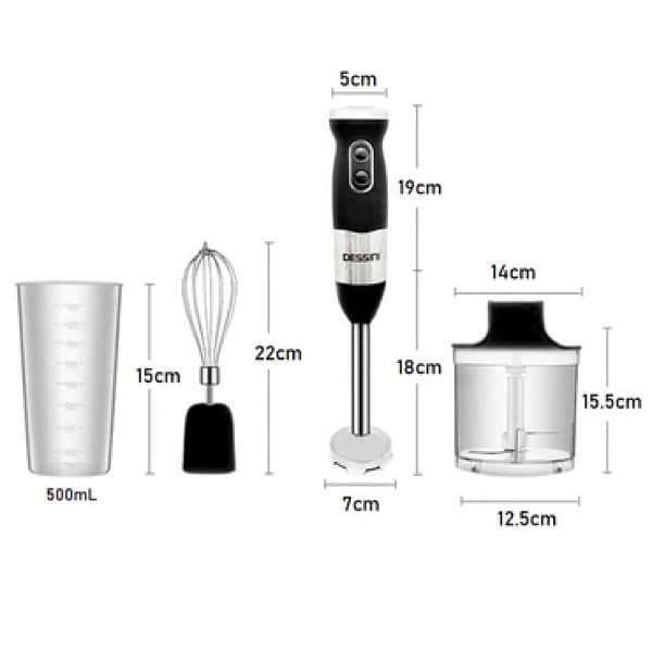 Silvercrest Hand Blender 4 in 1 0