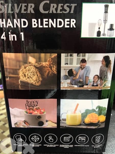 Silvercrest Hand Blender 4 in 1 2