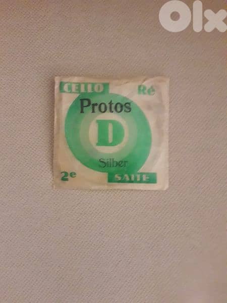 Ré 2nd String  PROTOS for CELLO 0