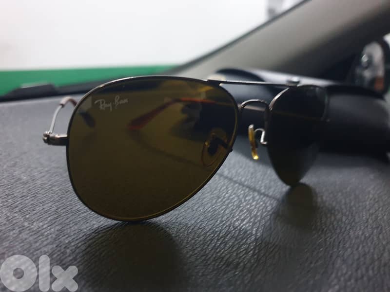 Original Rayban Aviator Brown - Polaris 0