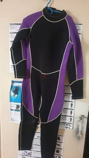 tribord wet suit large 3mm 0