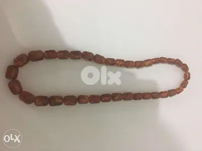 real antique yolk egg natural Amber necklace