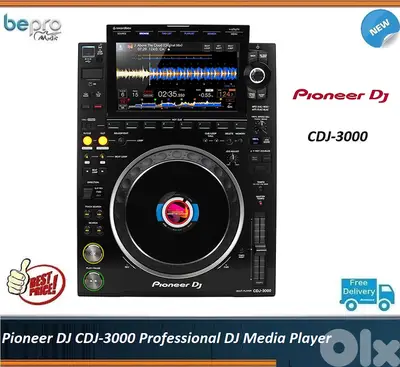 Pioneer DJ CDJ-3000 Professional DJ Media Player, (CDJ3000)