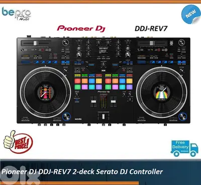 Pioneer DJ DDJ-REV7 2-deck Serato DJ Controller,Magvel Fader Pro Pioneer DJ DDJ-REV7 2-deck Serato DJ Controller,Magvel Fader Pro