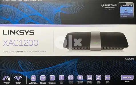 Linksys Smart WiFi Modem Router Dual Band XAC1200