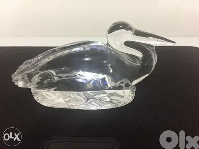 authentic cristal baccarat water bird