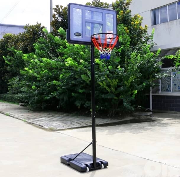Adjustable basketball hoop 110 cm x 75 cm + FREE Official Molten ball 1