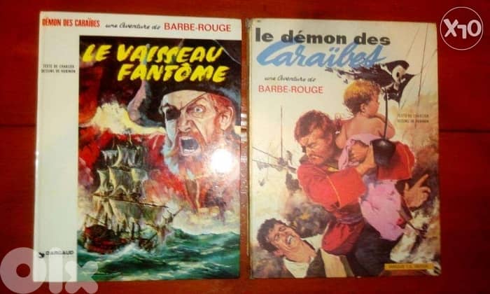 Different french comic books hard covers starting 4$ 0