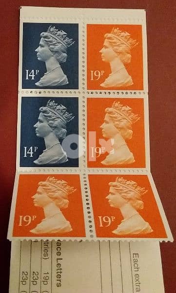 England Royal Mail stamps booklet Charles Dickens 0
