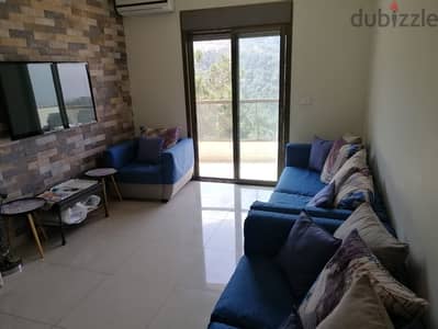 110 Sqm |  Apartment Bsalim| Mountain and sea view