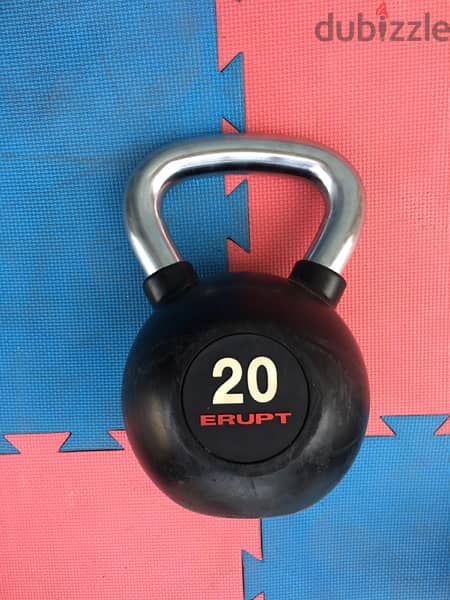kettle bell new 20 kilo 70/443573 whatsapp RODGE 0