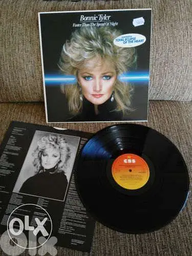 bonnie tyler faster than the speed of night vinyl