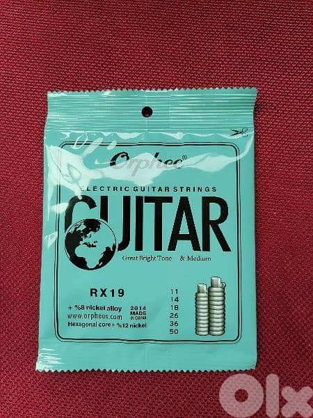 New Electric Guitar Strings - Orphee 0