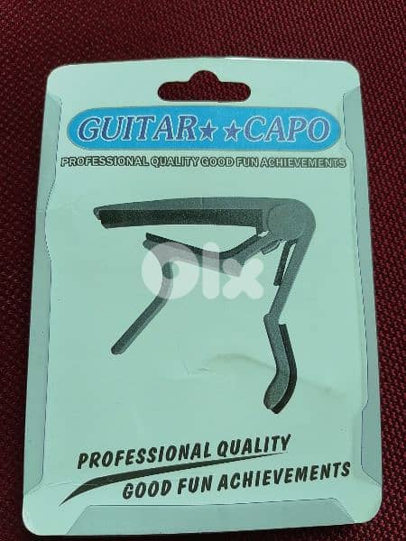 Metallic Guitar Capo - Silver 1