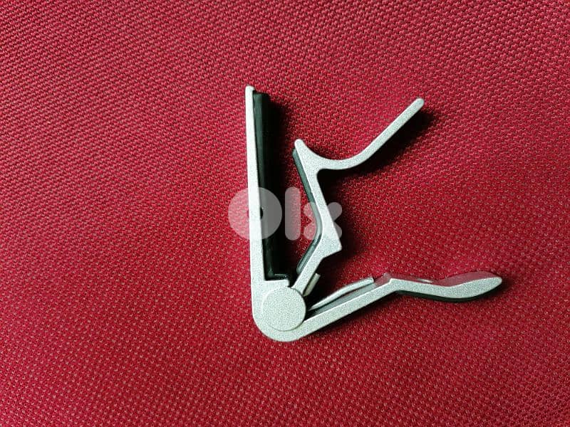Metallic Guitar Capo - Silver 2
