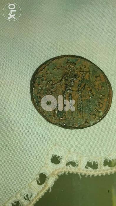 Ancient Roman Bronze Coin of Emperor Maxentius year 306 AD 1