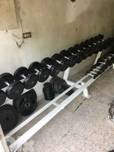 dumbells set from 2.5 kilo till 35 kilo 70/443573 RODGE