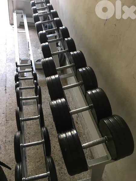 dumbells set from 2.5 kilo till 35 kilo 70/443573 RODGE 3