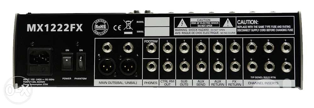 mixer top pro usa (12 input+effect+usb play) new in box 3