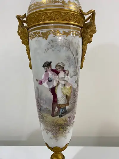 authentic porcelain de Sevres vase 19th century