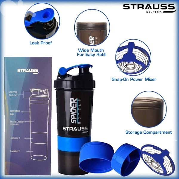 Spider Shaker Bottle 500ml 4