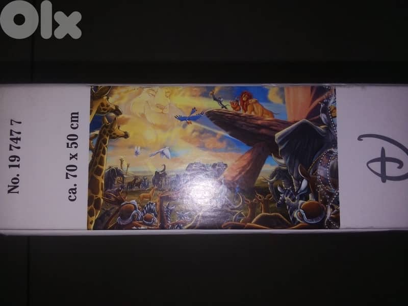 Ravensburger lion king puzzle 1