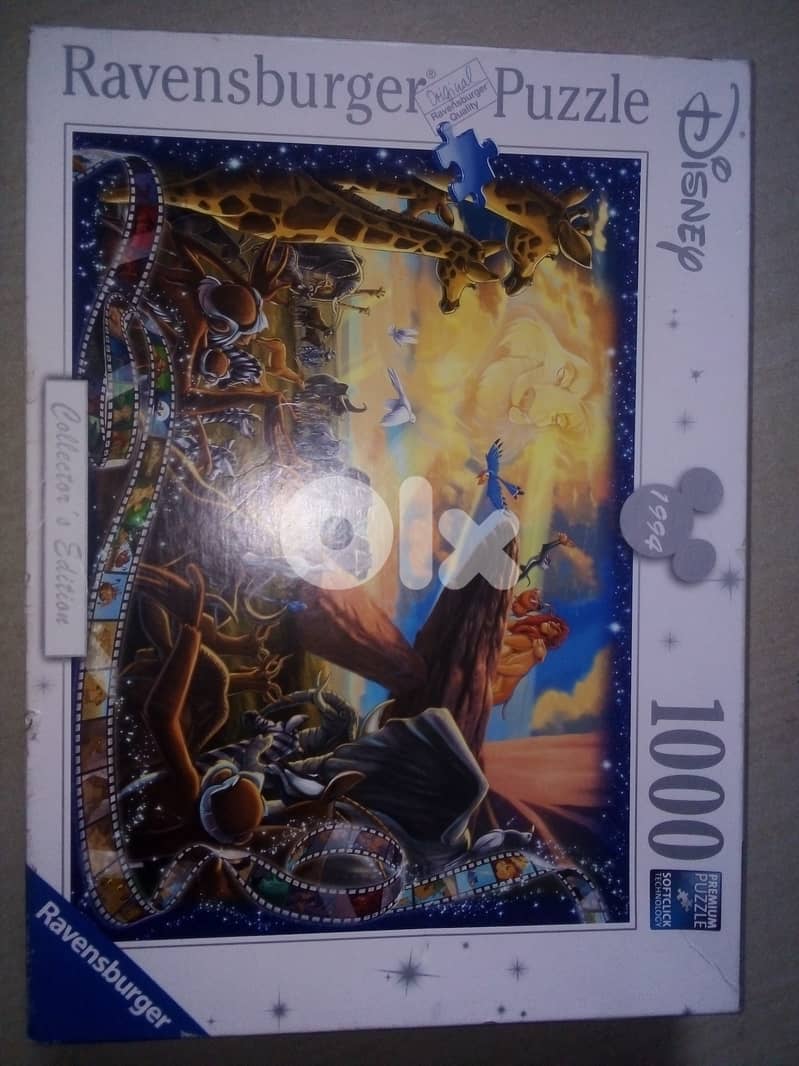 Ravensburger lion king puzzle 0