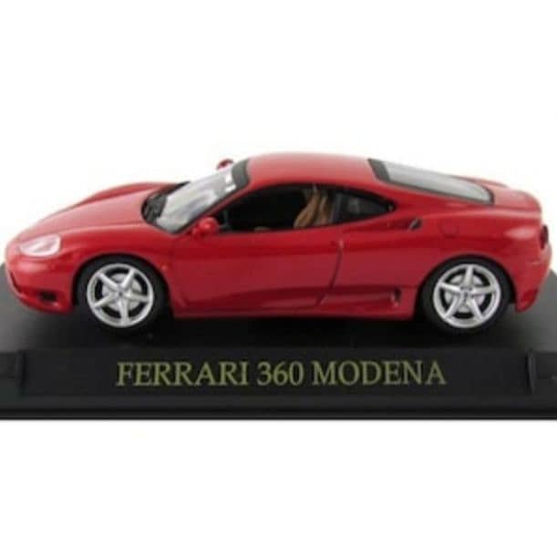 Ferrari Modena 360 diecast car model 1:43. 1