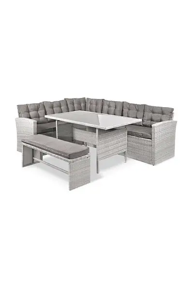 rattan corner