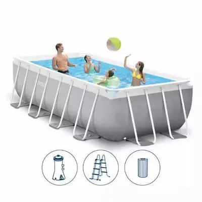 4 x 2 x 1 m intex full package bestway pool مسبح بركة