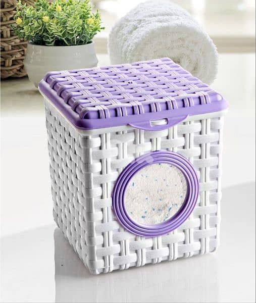 lovely washing machine shape detergent box 2