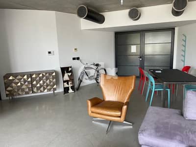 Minimalist lofty double level with Terrace open view