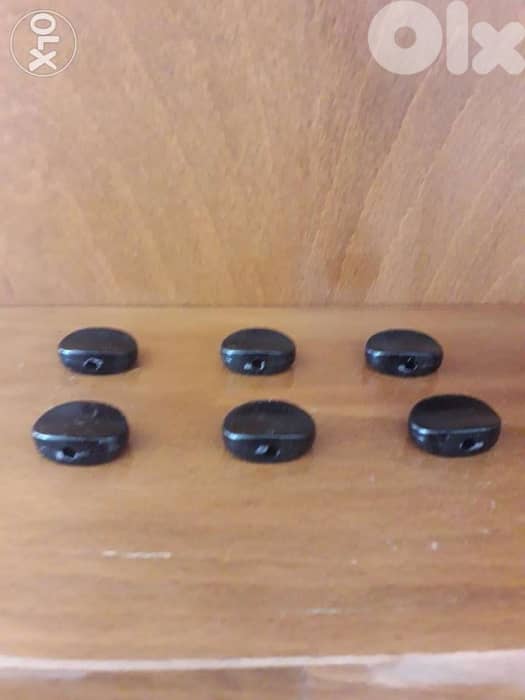 Buttons for pegs of Guitar (black) : 6PCS 0