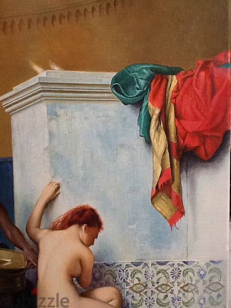 oil painting- le bain maure 0