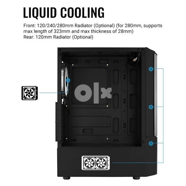 AeroCool Quantum MID TOWER Computer Case 5