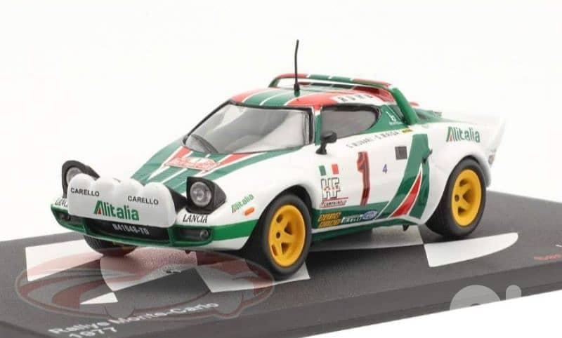 Lancia Stratos HF diecast car model 1:43. 1