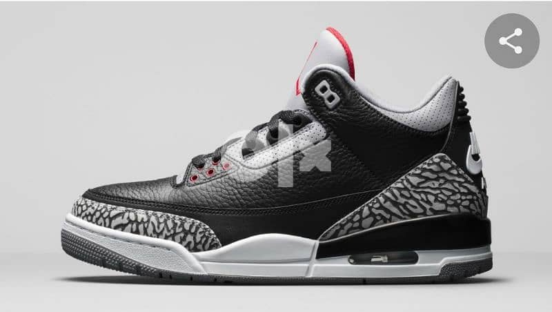 Nike Air Jordan 3 F Original 76-969O37 0