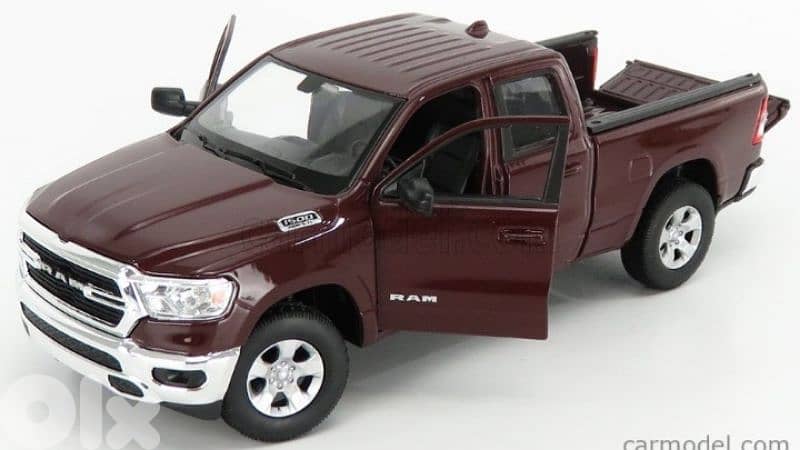 Dodge Ram Double Cab diecast car model 1:27 3