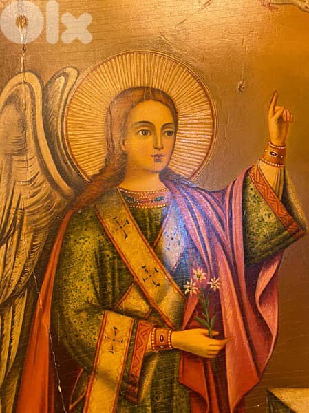 antique greeck icon 19 th century 3