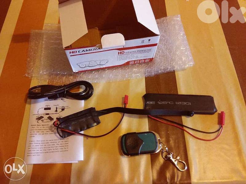 long duration ful HD spy motion detection cam 0
