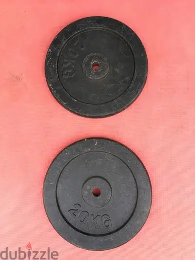 plates iron 90 kilo like new 70/443573 RODGE sports equipment