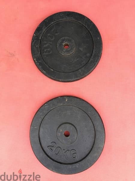 plates iron 90 kilo like new 70/443573 RODGE sports equipment 0